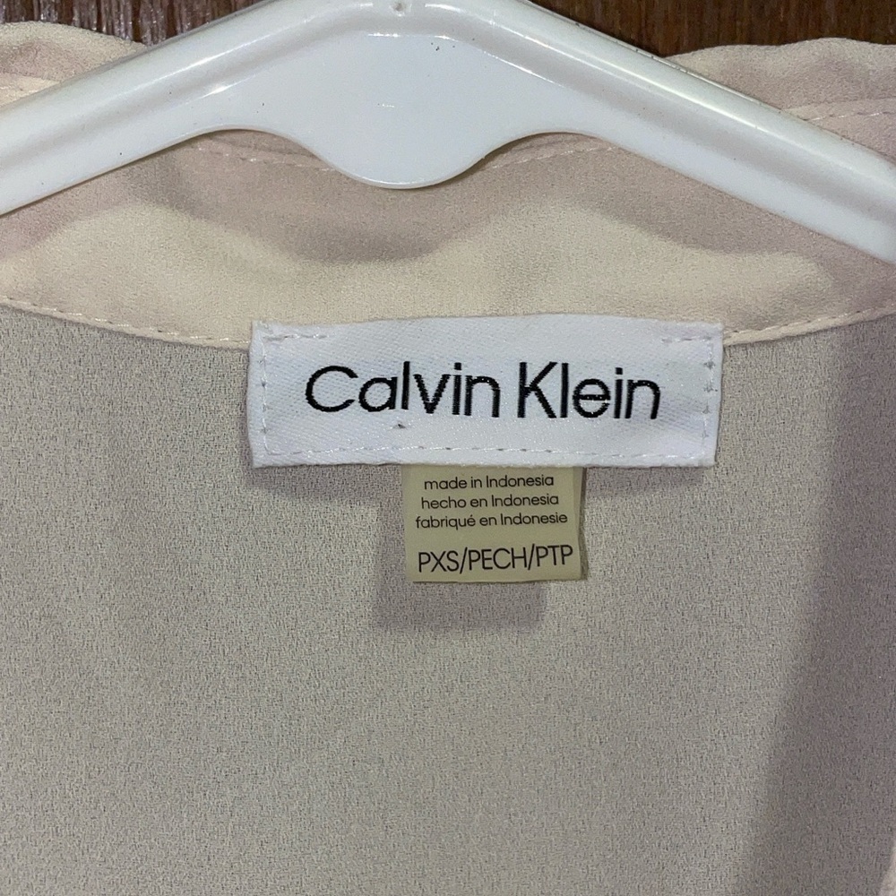 Calvin Klein Soft Beige Blouse